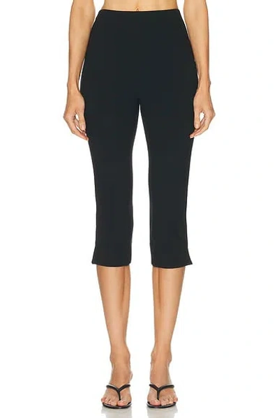 Ralph Lauren Sampson Cropped Legging In Black