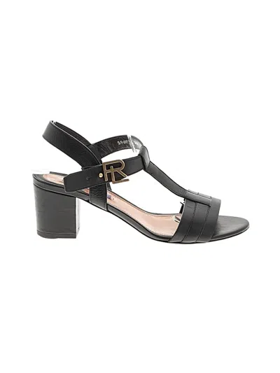 Pre-owned Ralph Lauren Sandals In Black