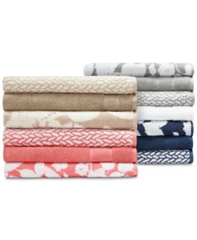 Ralph Lauren Sanders Antimicrobial Bath Towels In Maritime Blue