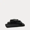 Polo Ralph Lauren Sanders Bath Towels & Mat In Black
