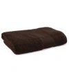 Ralph Lauren Sanders Solid Antimicrobial Cotton Bath Sheet, 35" X 66" In Dark Chocolate