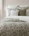 Ralph Lauren Sara Floral Paisley Comforter Sets In Gray
