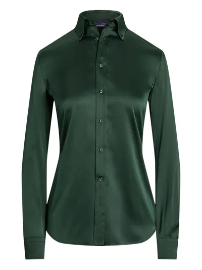 RALPH LAUREN SATIN SHIRT