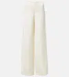Ralph Lauren Satin Wide-leg Pants In White