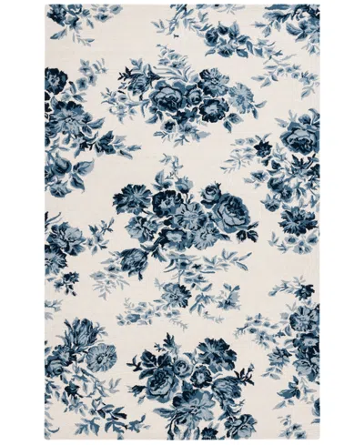 Ralph Lauren Sawyer Lrl6946n 8'x10' Area Rug In Blue