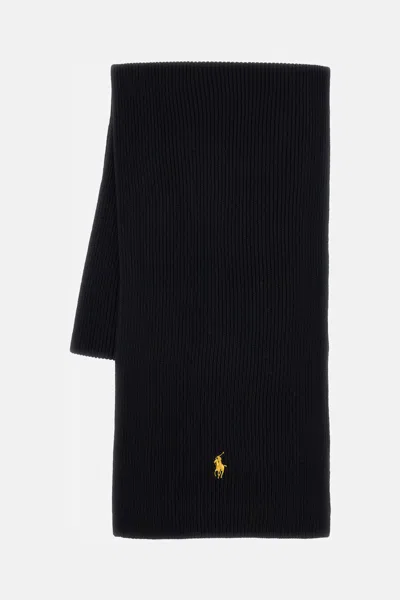 Ralph Lauren Scarf In Black
