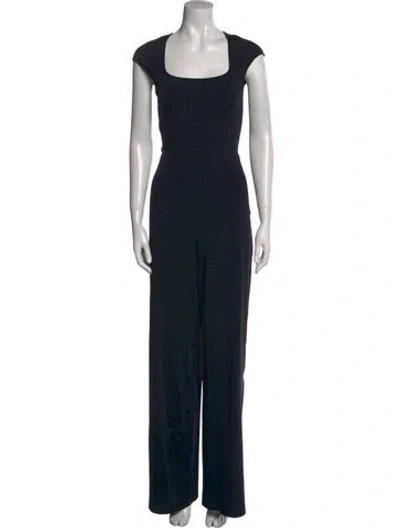 Pre-owned Ralph Lauren Scoop Neck Jumpsuit In Black