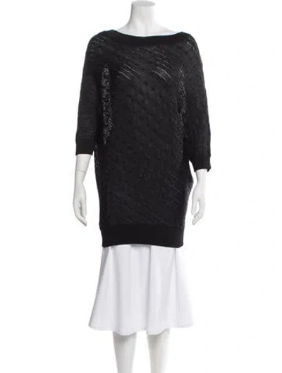 Pre-owned Ralph Lauren Scoop Neck Sweater In Multi