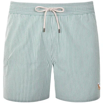Ralph Lauren Seersucker Swim Shorts Green