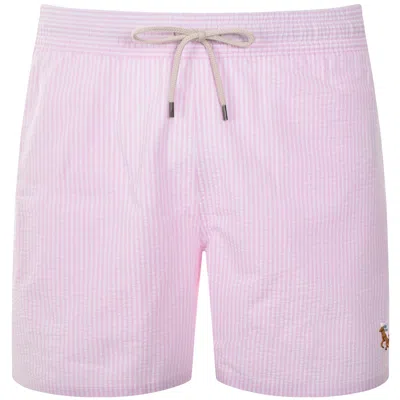 Ralph Lauren Seersucker Swim Shorts Pink