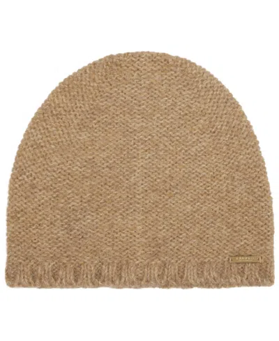 Ralph Lauren Sequin Shiny Accents Beanie In Lauren Camel