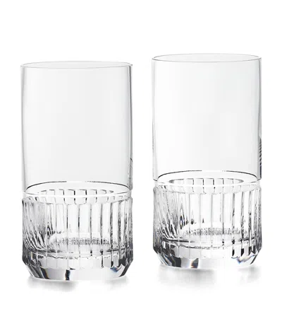 Polo Ralph Lauren Set Of 2 Stirling Highball Glasses In Clear