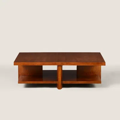 Ralph Lauren Shelter Point Oak Cocktail Table In Brown