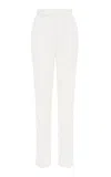 Polo Ralph Lauren Shirlee Linen Straight-leg Pant In Off-white
