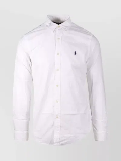 Ralph Lauren Shirt Collared Long Sleeves In White