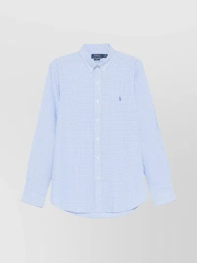 RALPH LAUREN SHIRT LOGO BUTTON-DOWN COLLAR