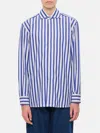 Polo Ralph Lauren Ralph Lauren Collection Capri Long Sleeve Shirt In Hellblau