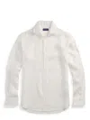 Ralph Lauren Linen Shirt In White
