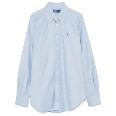 Ralph Lauren Classic Shirt In Blue