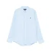 Ralph Lauren Light Blue Logo Linen Shirt