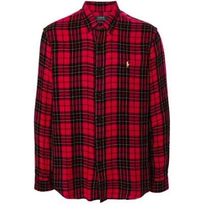 Polo Ralph Lauren Ralph Lauren Shirts In Red