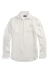 Ralph Lauren Linen Shirt In White