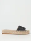 Ralph Lauren Espadrille Lauren  Woman Color Black In Black