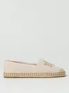 Ralph Lauren Flat Espadrilles In Natural
