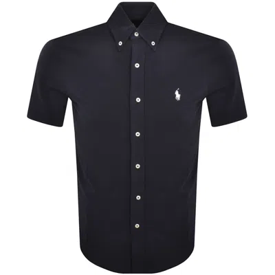 Ralph Lauren Short Sleeve Knit Shirt Navy
