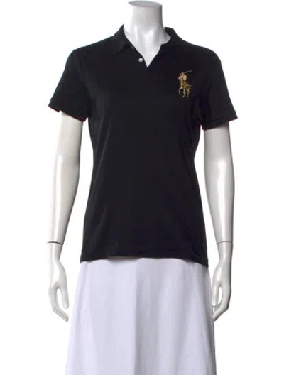 Pre-owned Ralph Lauren Short Sleeve Polo In Blue