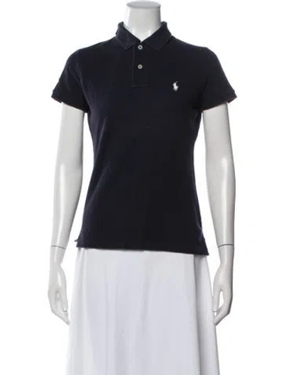 Pre-owned Ralph Lauren Short Sleeve Polo In Blue