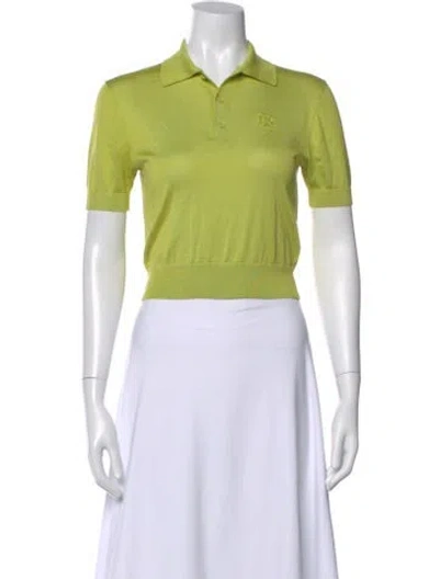 Pre-owned Ralph Lauren Short Sleeve Polo In Green
