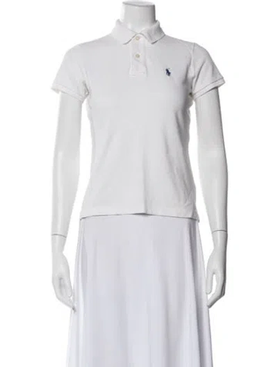 Pre-owned Ralph Lauren Short Sleeve Polo In Neutral
