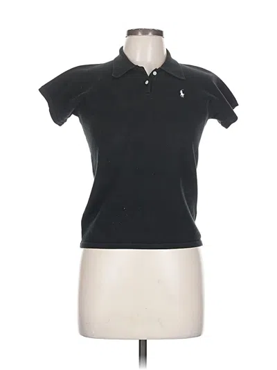 Pre-owned Ralph Lauren Short Sleeve Polo Shirt In Black