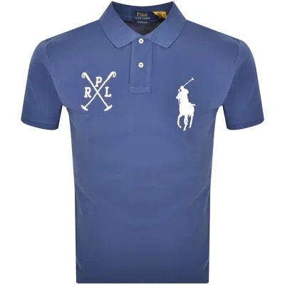 Ralph Lauren Short Sleeve Polo T Shirt Blue