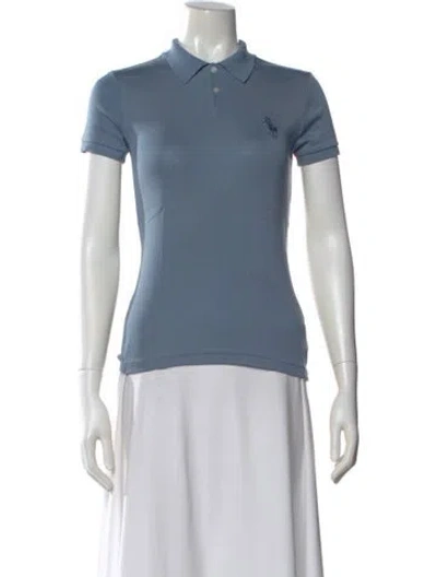 Pre-owned Ralph Lauren Short Sleeve Polo W/ Tags In Blue