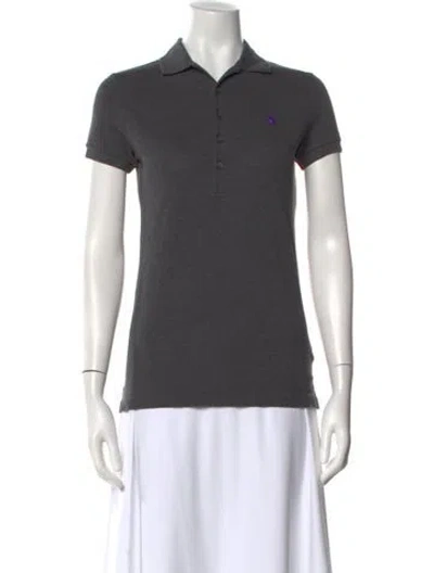 Pre-owned Ralph Lauren Short Sleeve Polo W/ Tags In Gray