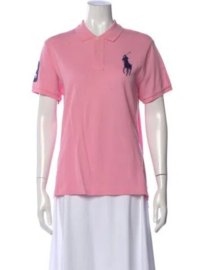 Pre-owned Ralph Lauren Short Sleeve Polo W/ Tags In Pink