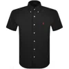 RALPH LAUREN RALPH LAUREN SHORT SLEEVE SHIRT BLACK