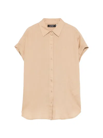 Ralph Lauren Short-sleeve Shirt In Brown