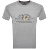 Ralph Lauren Short Sleeve T Shirt Grey Heather In Gray