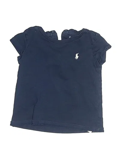 Pre-owned Ralph Lauren Kids' Short Sleeve T-shirt In Blue