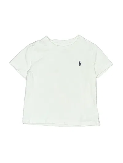 Pre-owned Ralph Lauren Babies' Short Sleeve T-shirt In Ivory