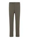 Ralph Lauren Eaton Pants With Belt Loops And Side Pockets In Green
