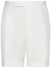 Ralph Lauren Linen Davis Shorts In White