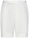 Ralph Lauren Linen Davis Shorts In White
