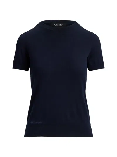 Ralph Lauren T-shirt Mit Logo-stickerei In Blue