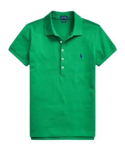 Ralph Lauren Short-sleeved Polo Shirt In Green
