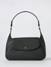 Ralph Lauren Shoulder Bag Lauren  Woman Color Black In Black