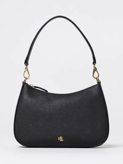 RALPH LAUREN SHOULDER BAG LAUREN RALPH LAUREN WOMAN COLOR BLACK,H44559002